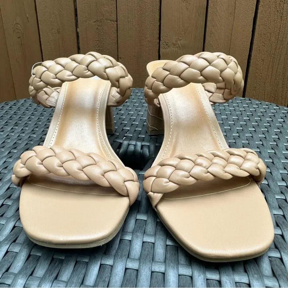 Dolce Vita | NWOB Harvey Tan Block Heels Size 9.5